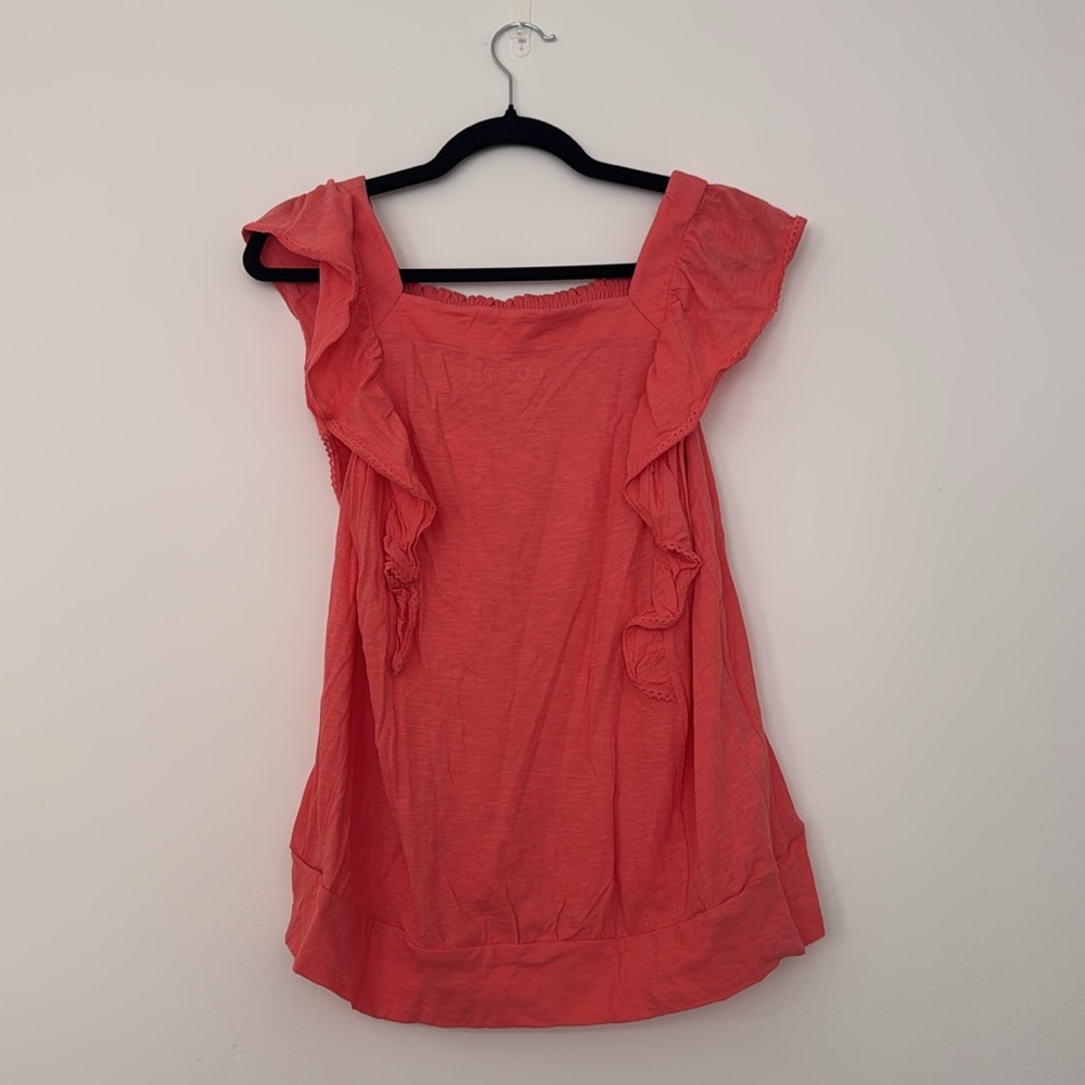 Loft Flutter Sleeve Top - Picture 3 of 4